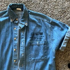 Harley Davidson 2008 America & Work Button Up